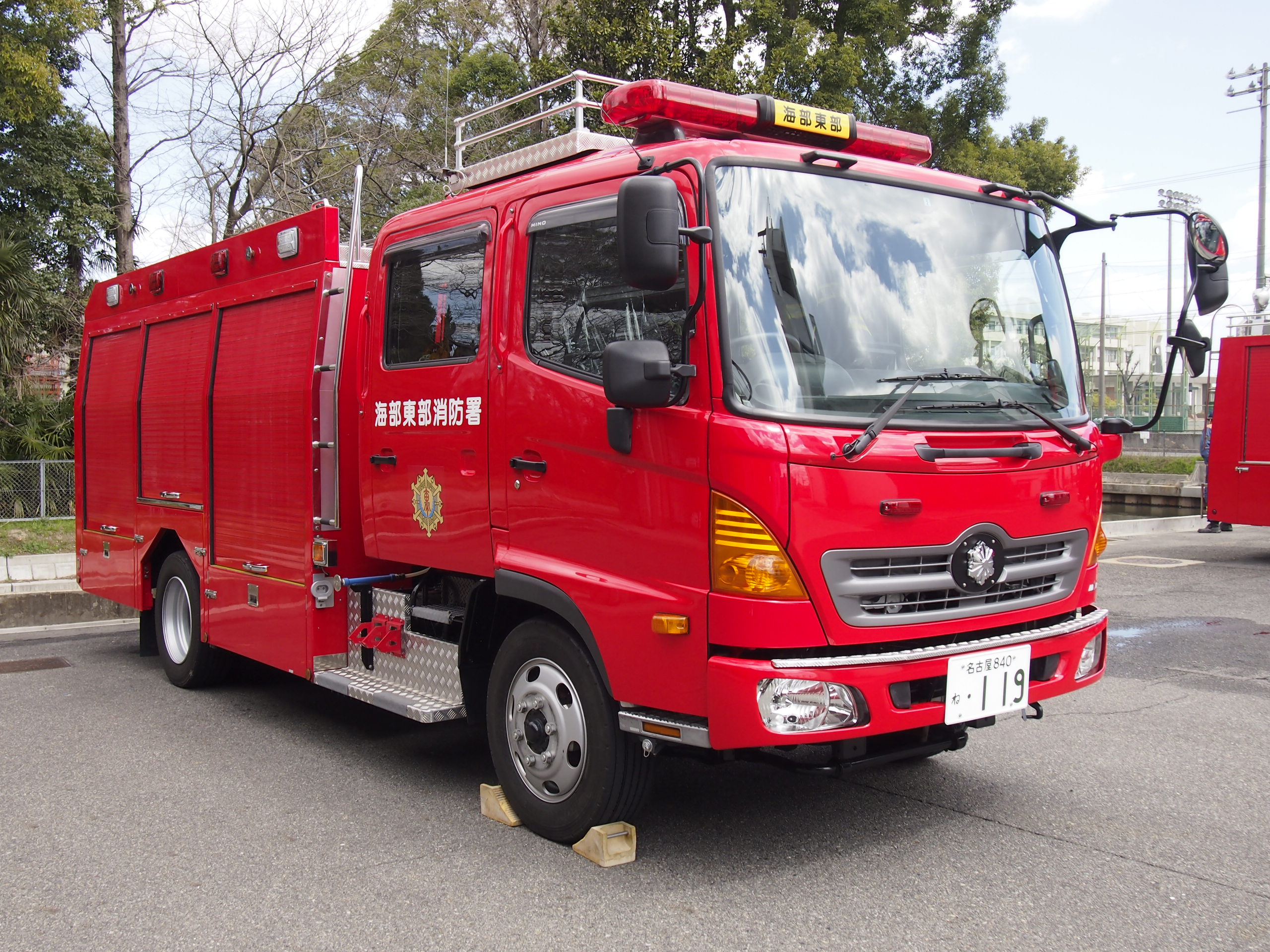 ［水1−A型］水槽付消防ポンプ自動車 / 海部東部消防組合消防本部 / タンク１号車