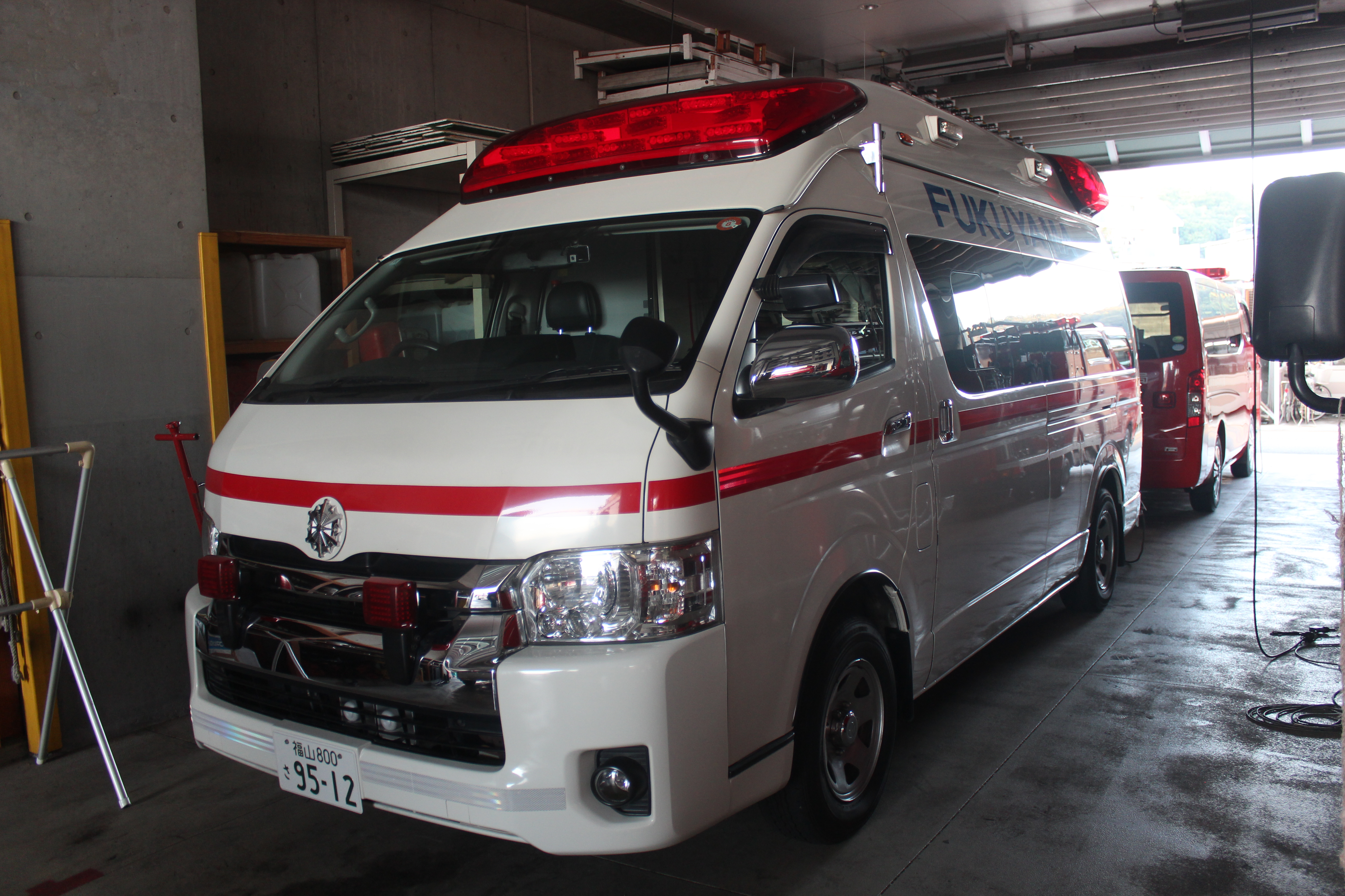 福山地区消防組合 高規格救急車