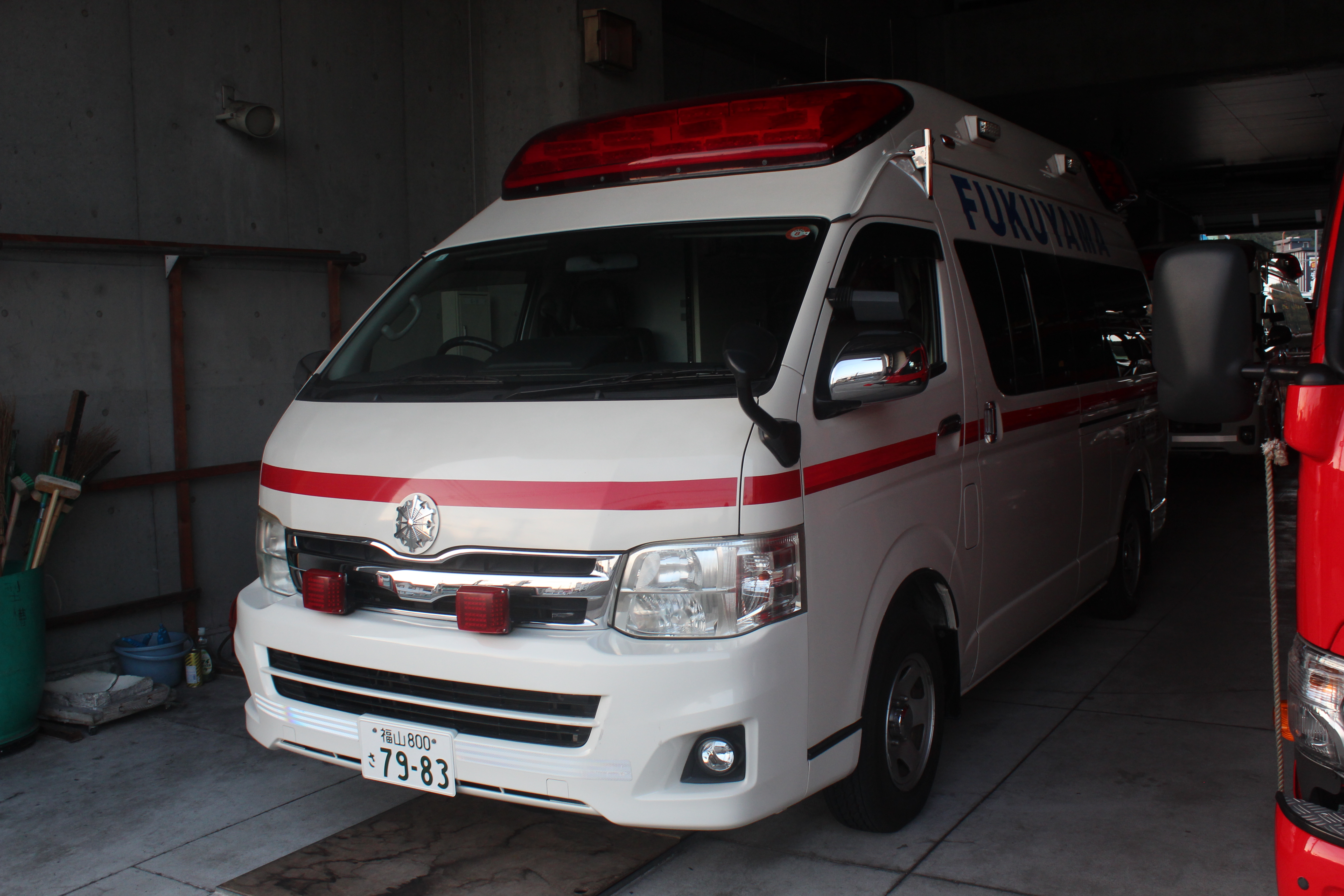 福山地区消防組合 高規格救急車