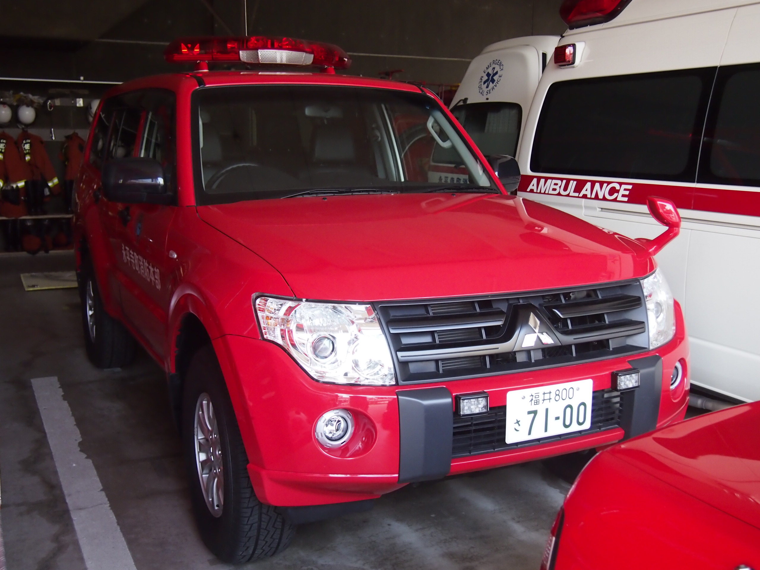 指揮車 / 永平寺町消防本部