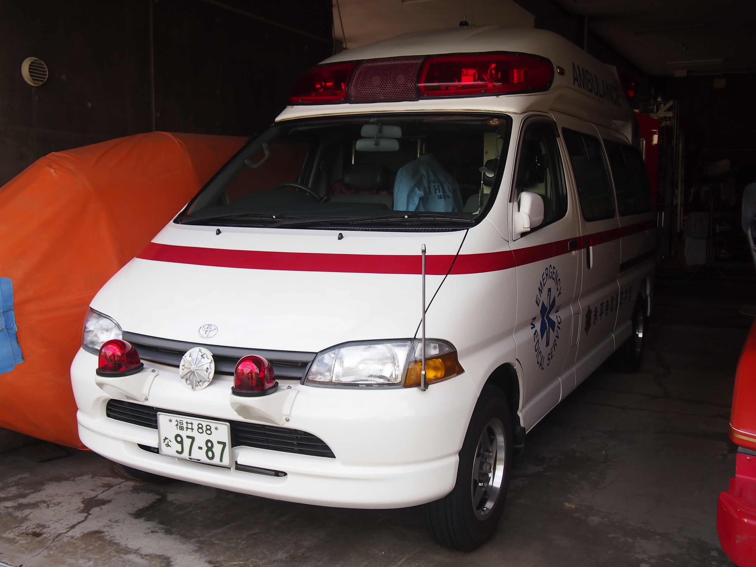 高規格救急自動車 2代目 ハイメディック / 永平寺町消防本部