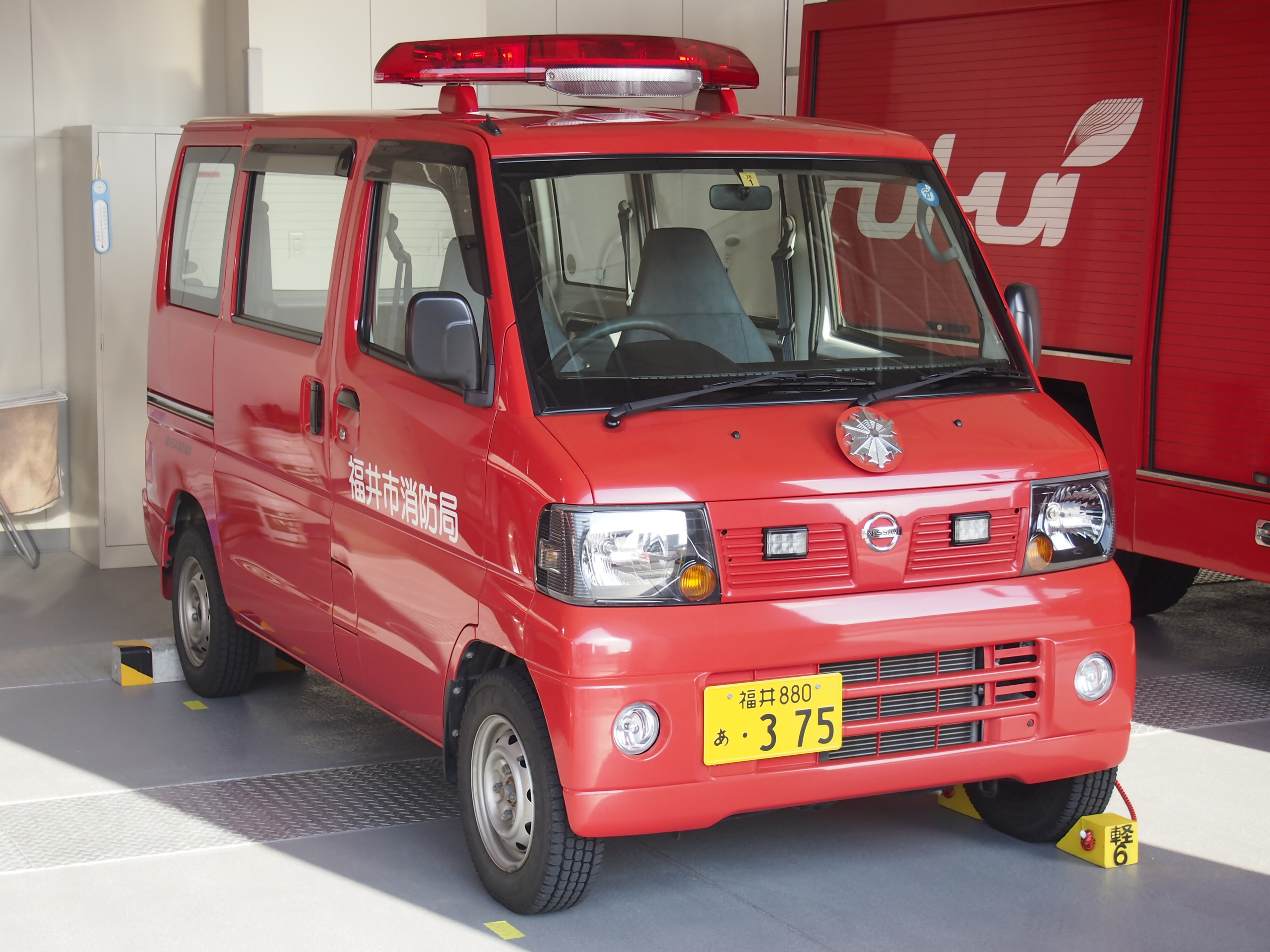 軽査察車 / 福井市消防局