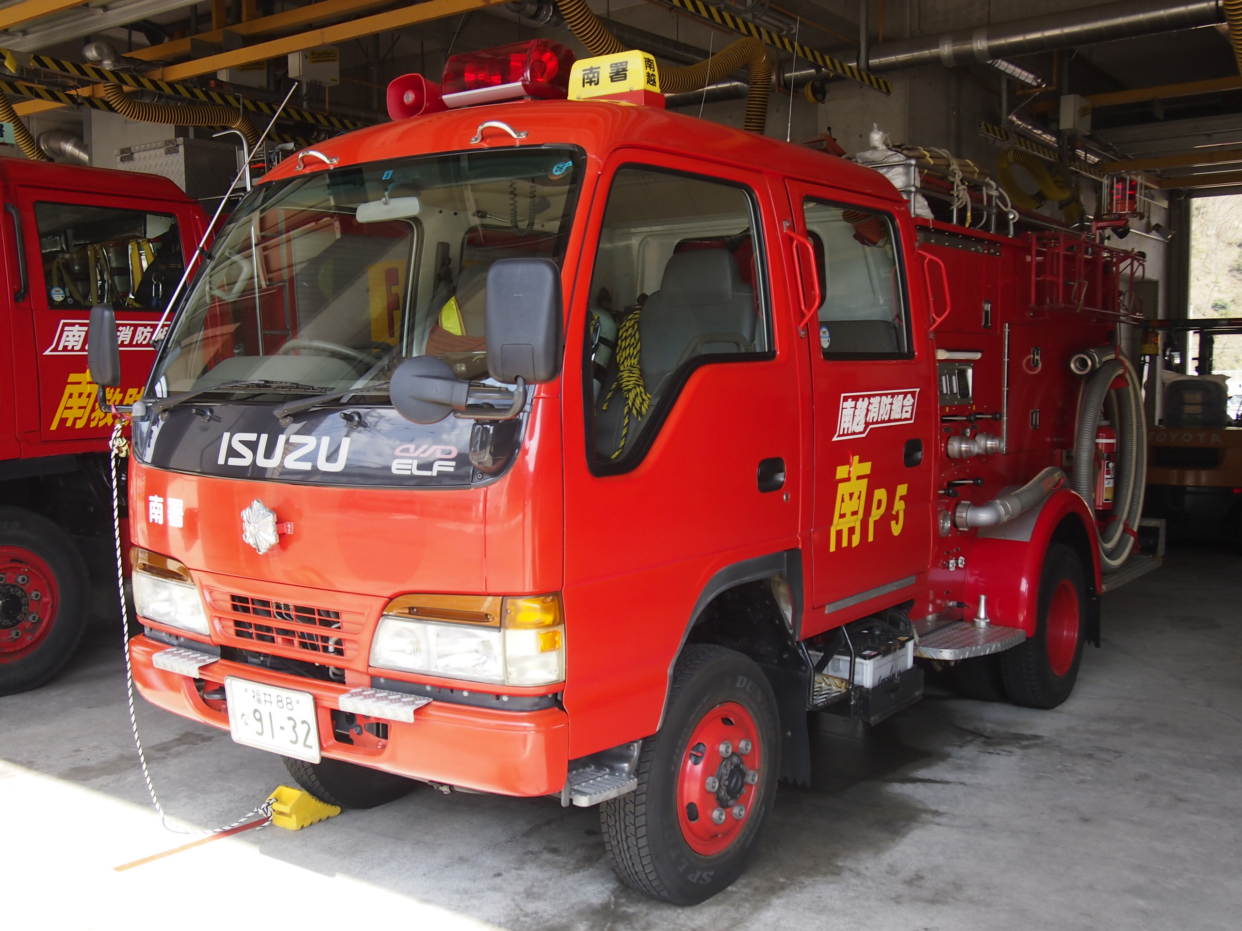 ［CD-1型］消防ポンプ自動車 / 南越消防組合消防本部 / 南越５号車