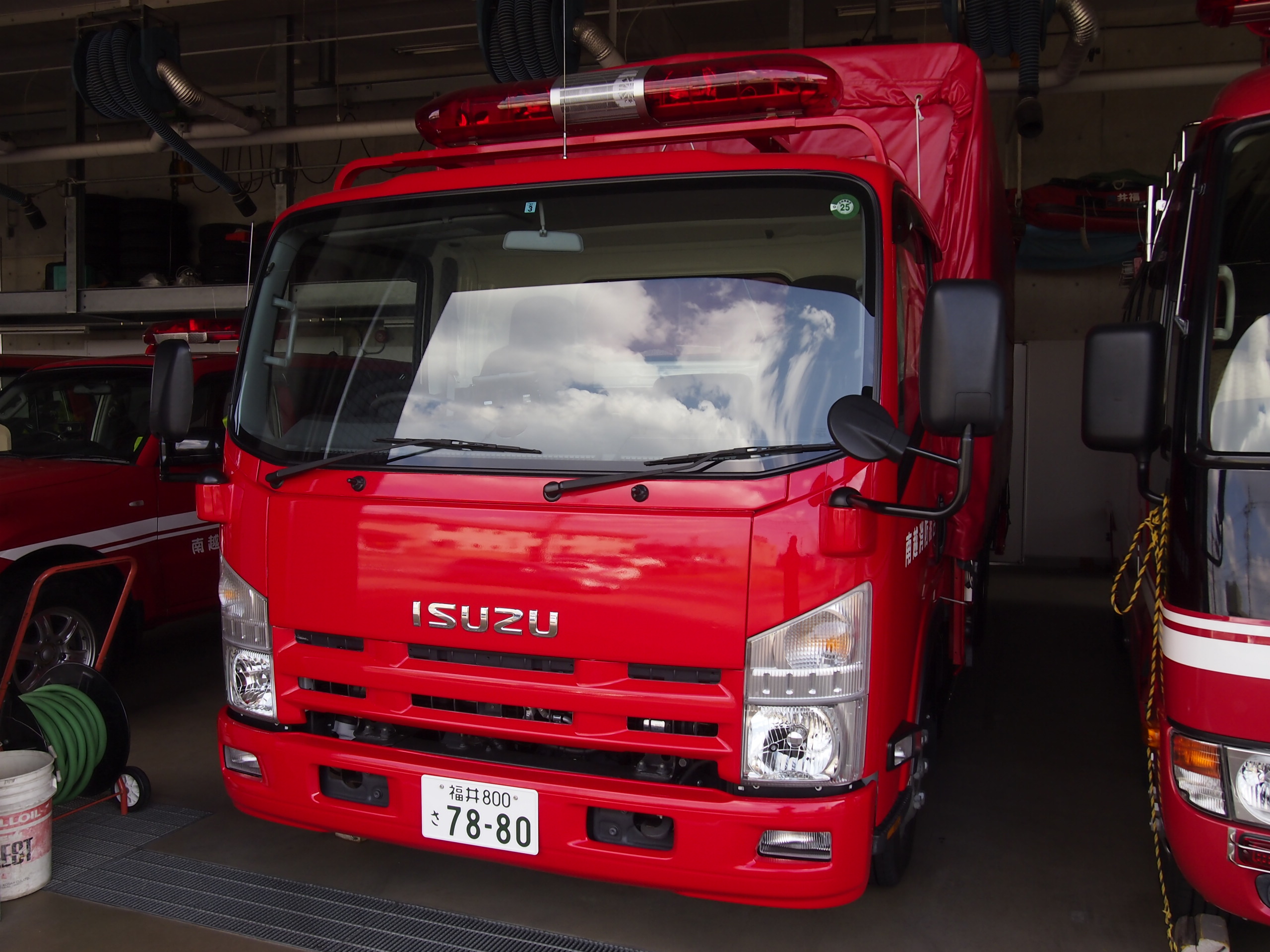 資機材搬送車 / 南越消防組合消防本部 / 南越搬送１号車