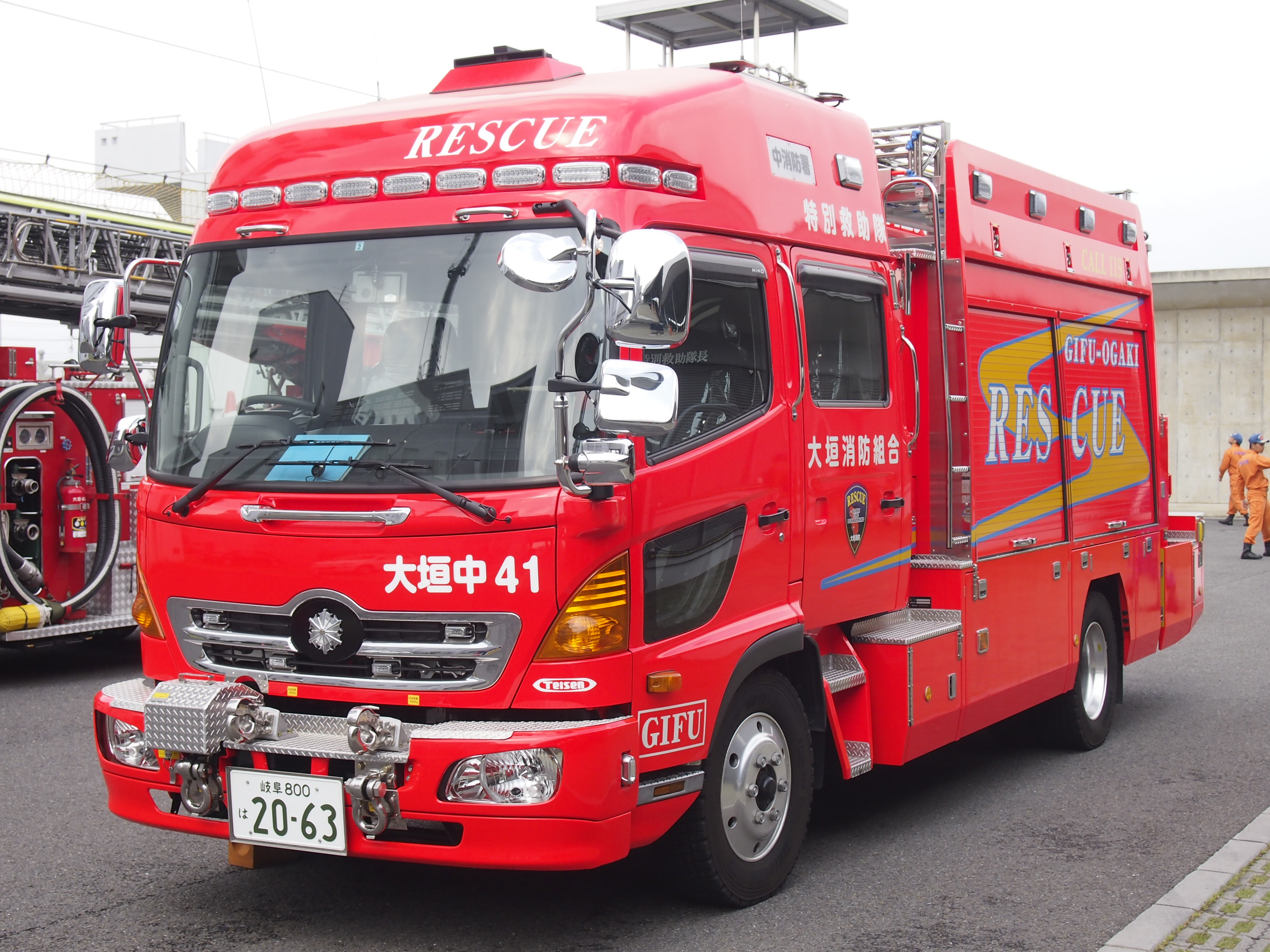 ［救3型］ 救助工作車 / 大垣消防組合消防本部 / 大垣中４１