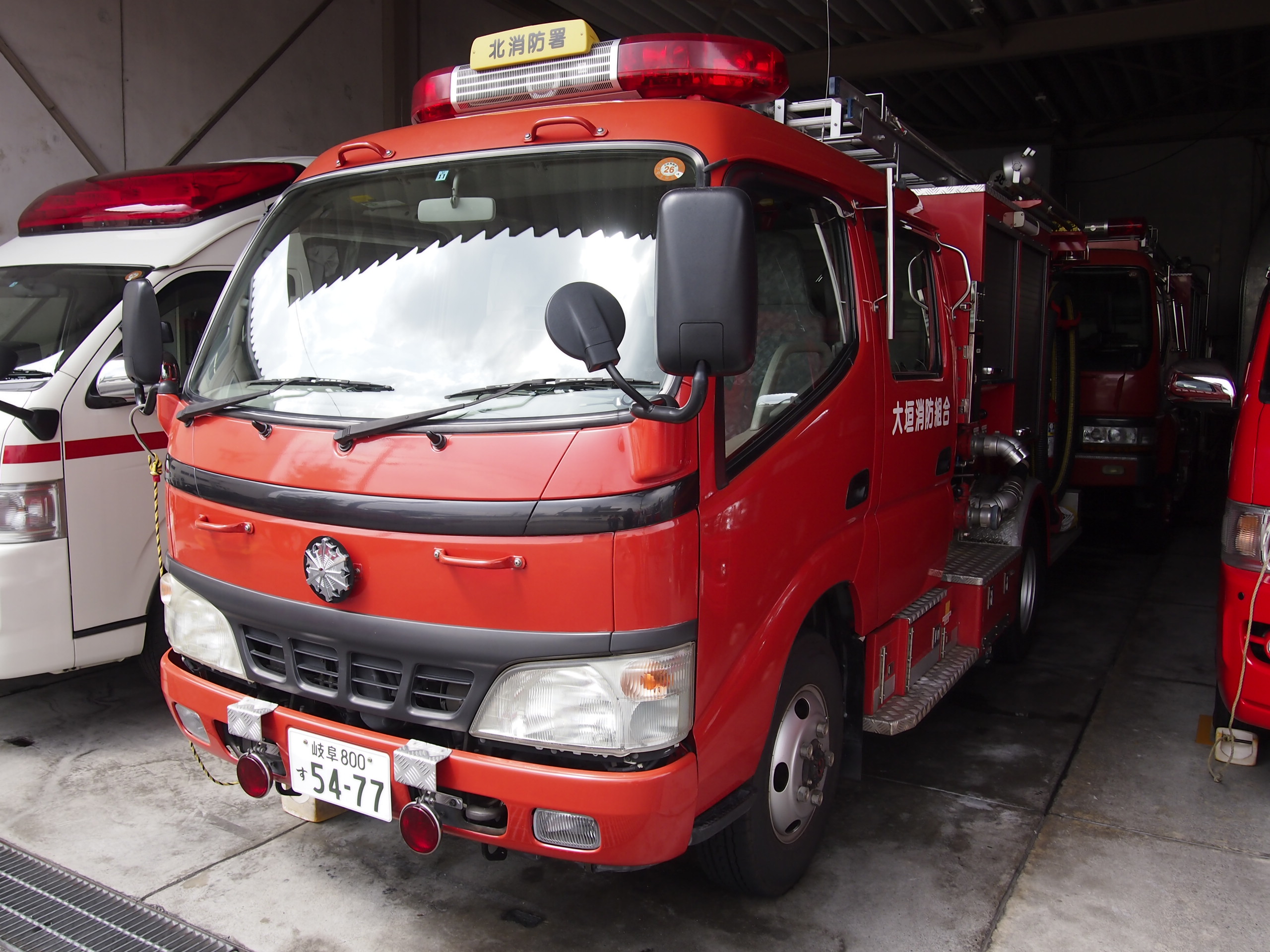 ［CD-1型］消防ポンプ自動車 / 大垣消防組合消防本部