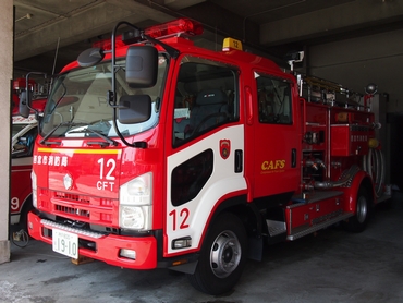 ［水１－Ａ型］ 水槽付きポンプ車