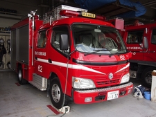 ［ＣＤ－１型］ 小型水槽付きポンプ車