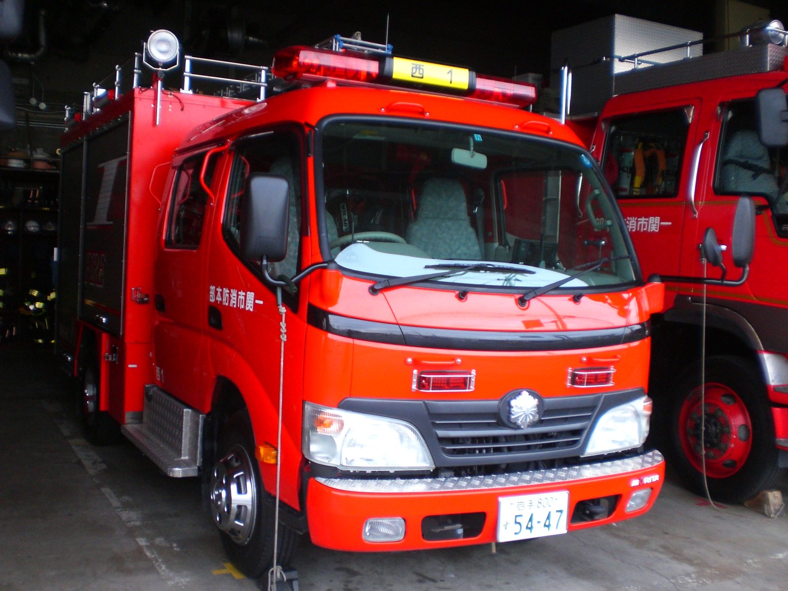 ［CD-1型］ 小型消防ポンプ自動車 / 一関市消防本部 / 西1