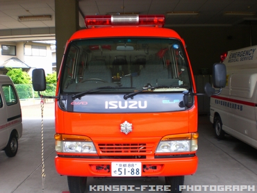 ［ＣＤ-１型］ 小型消防ポンプ車
