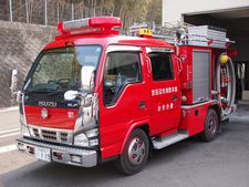［ＣＤ-１型］ 小型水槽付きポンプ車