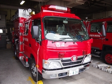 ［ＣＤ-１型］ 小型水槽付きポンプ車