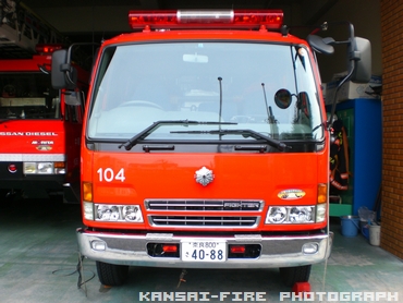 ［水１－Ｂ型］ 水槽付きポンプ車