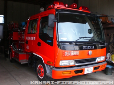 ［水１－Ａ型］ 水槽付きポンプ車
