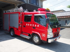 ［ＣＤ-１型］ 小型水槽付きポンプ車
