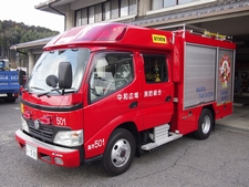 ［ＣＤ-１型］ 小型水槽付きポンプ車