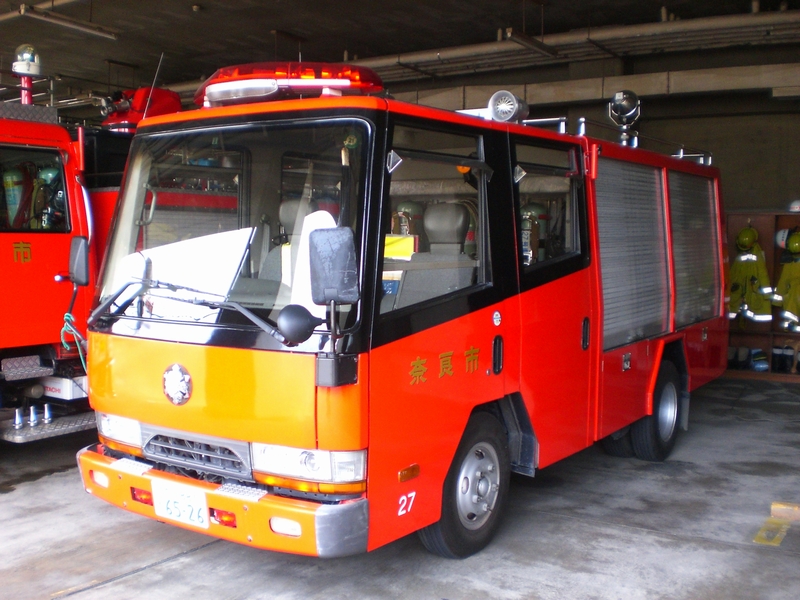 ［CD-1型］小型水槽付消防ポンプ自動車 / 奈良市消防局 / 奈良消２７