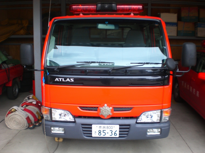 資機材搬送車 / 奈良市消防局 / 奈良消２１８