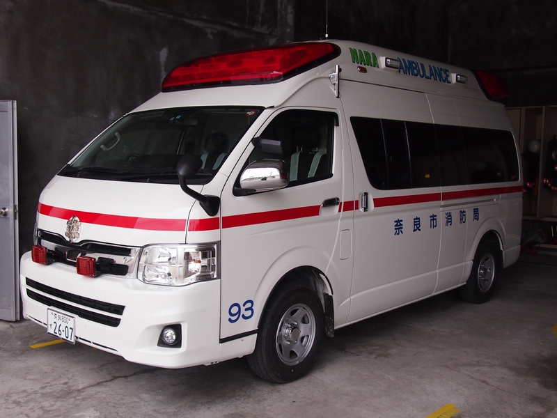 高規格救急自動車 3代目3型 ハイメディック / 奈良市消防局 / 奈良消９３