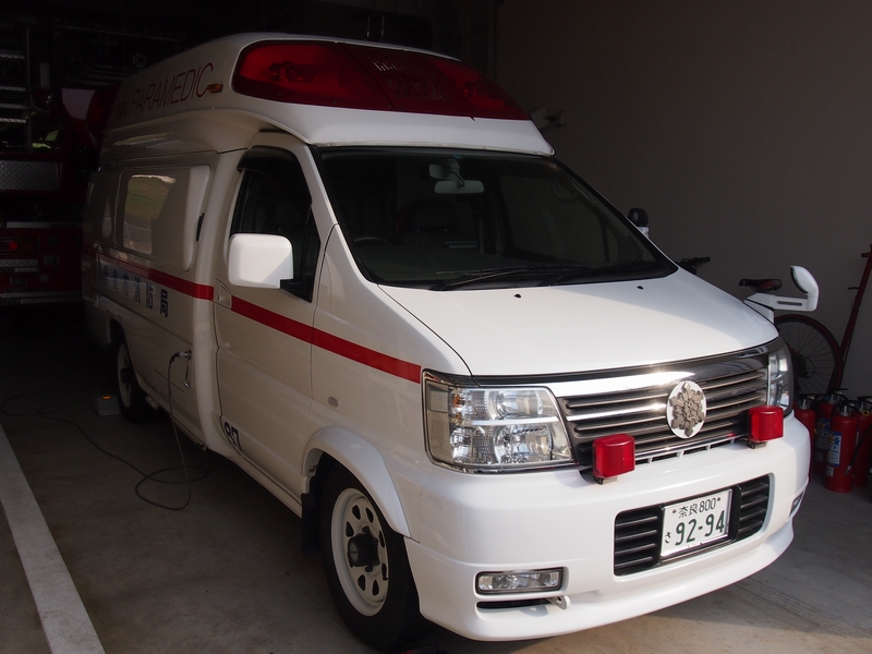 高規格救急自動車 2代目後期型 パラメディック / 奈良市消防局 / 奈良消８７