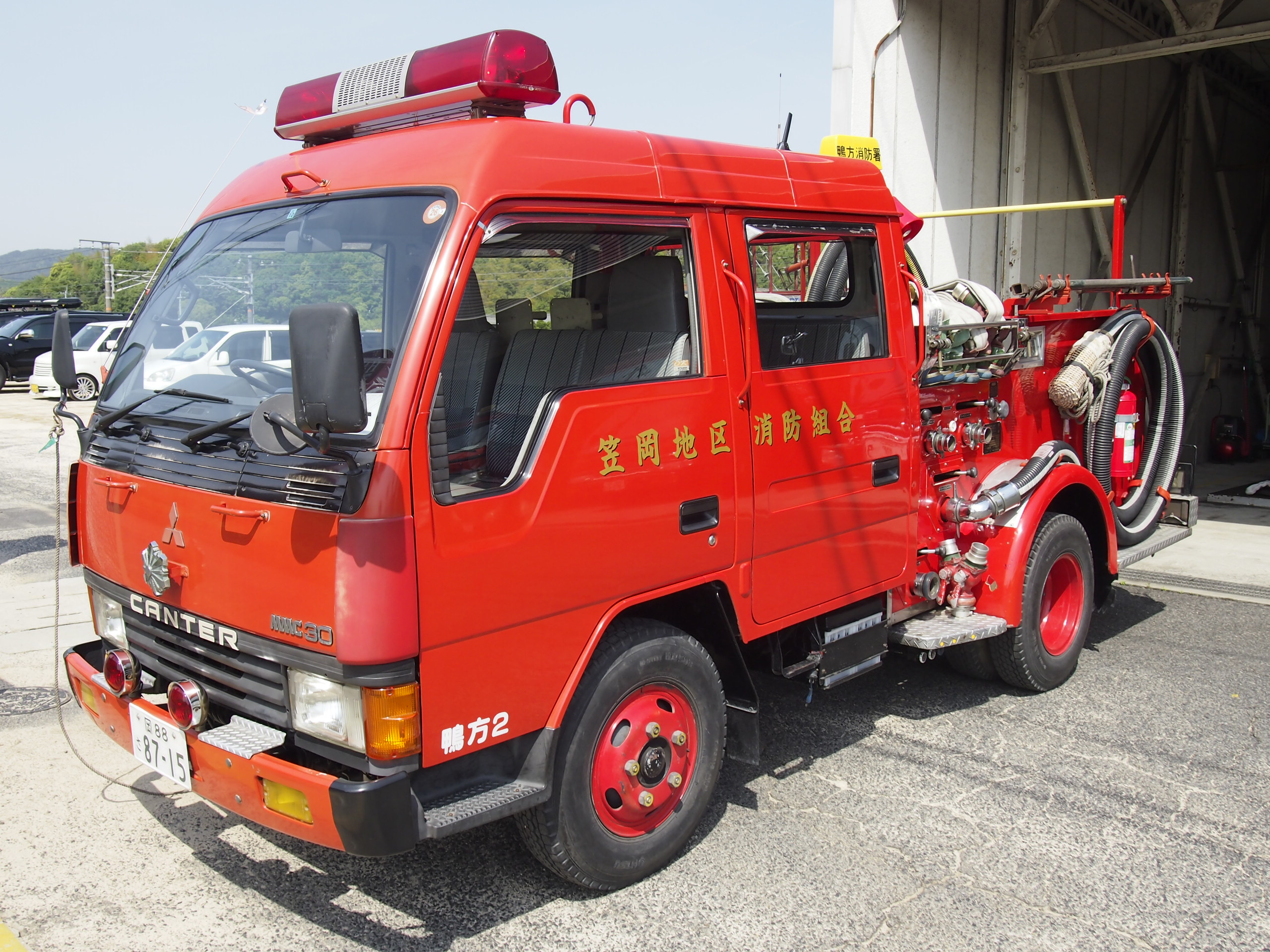 ［CD-1型］消防ポンプ自動車 / 笠岡地区消防組合消防本部 / 鴨方２
