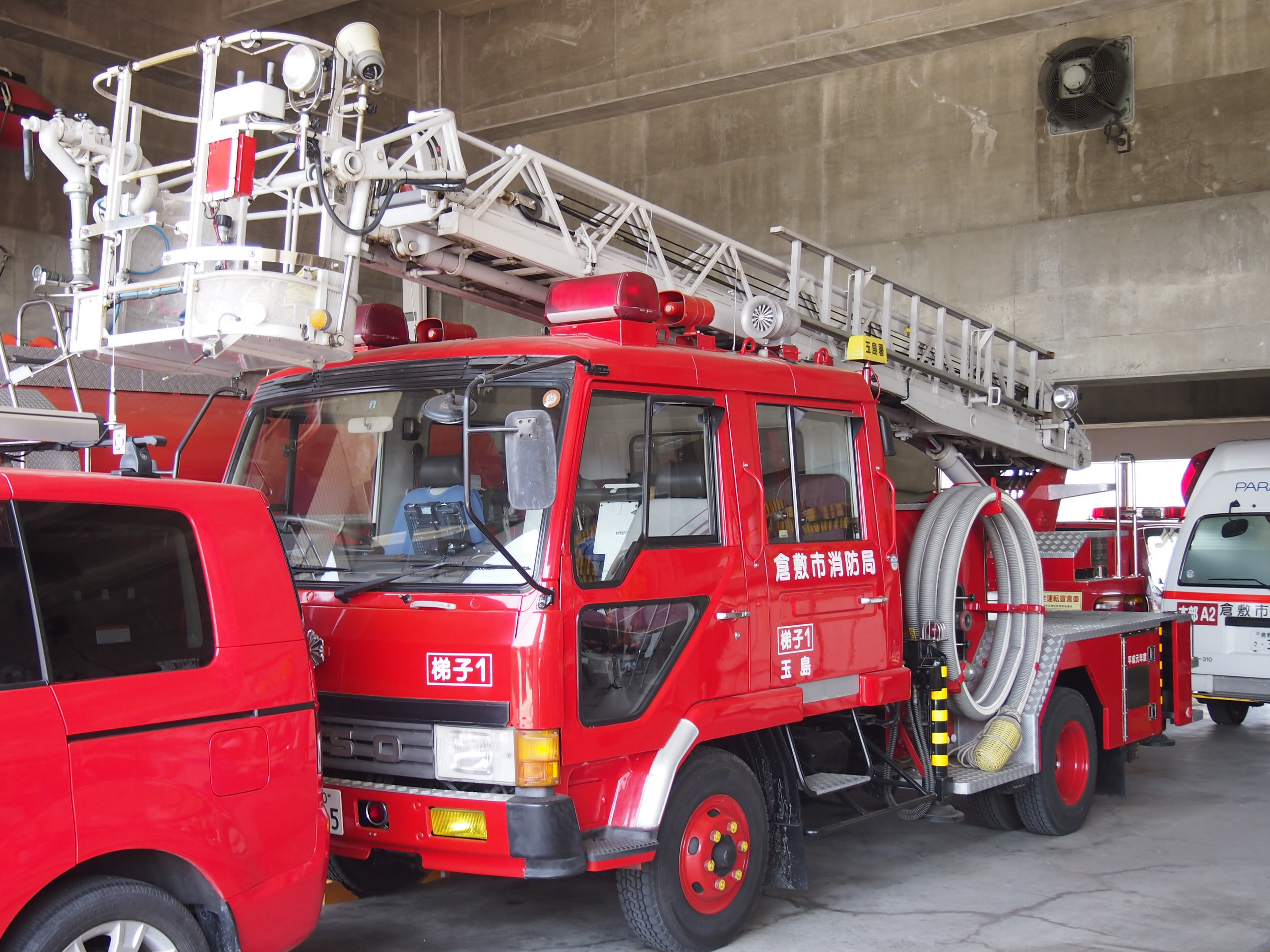 ［15M級］ はしご付消防自動車 / 倉敷市消防局 / 玉島はしご1