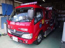［CD-1型］ 小型水槽付きポンプ車