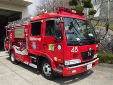 ［水１－B型］ 水槽付きポンプ車