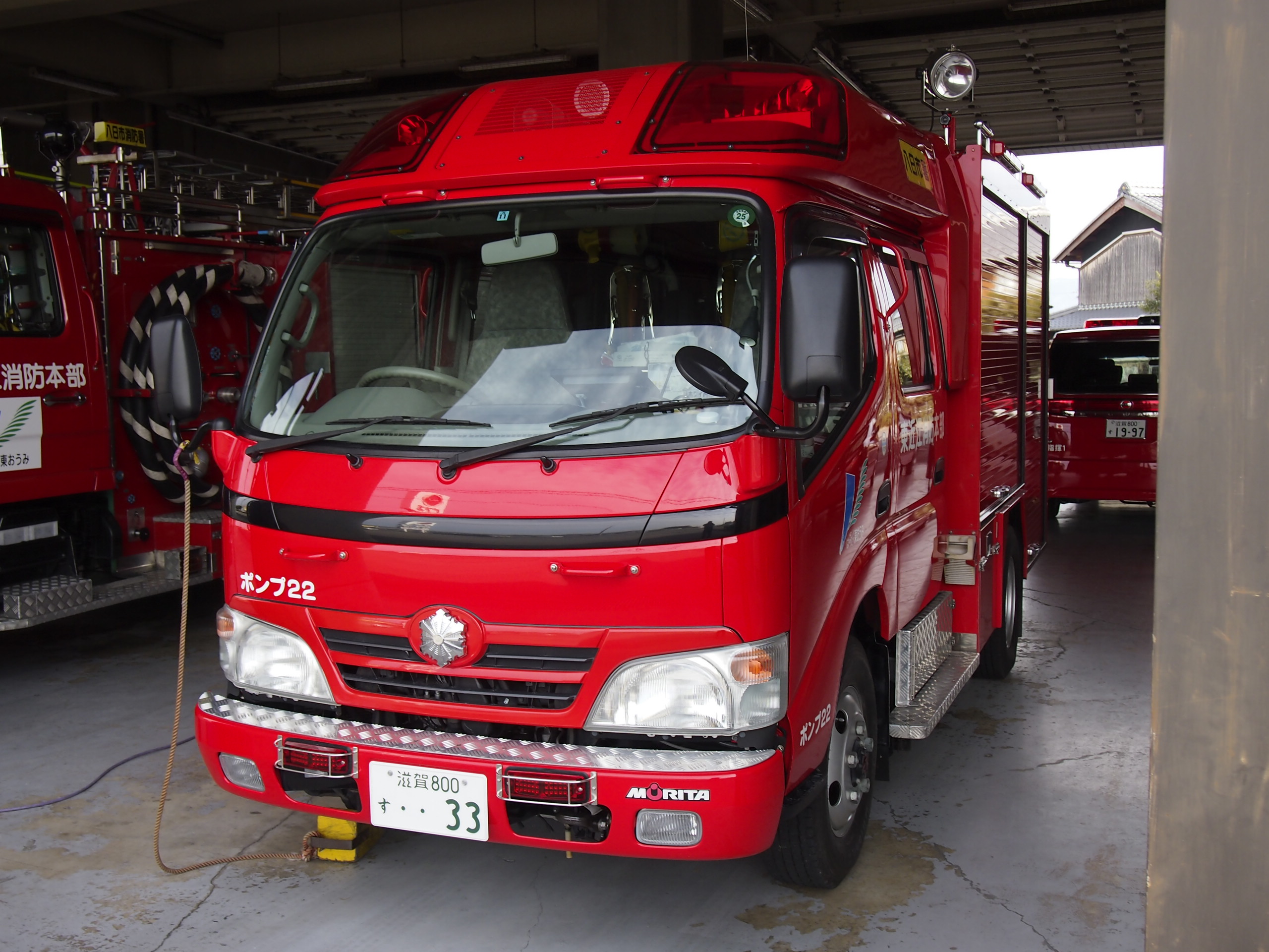 ［CD-1型］小型水槽付消防ポンプ自動車 / 東近江行政組合消防本部 / 東近江ポンプ２２