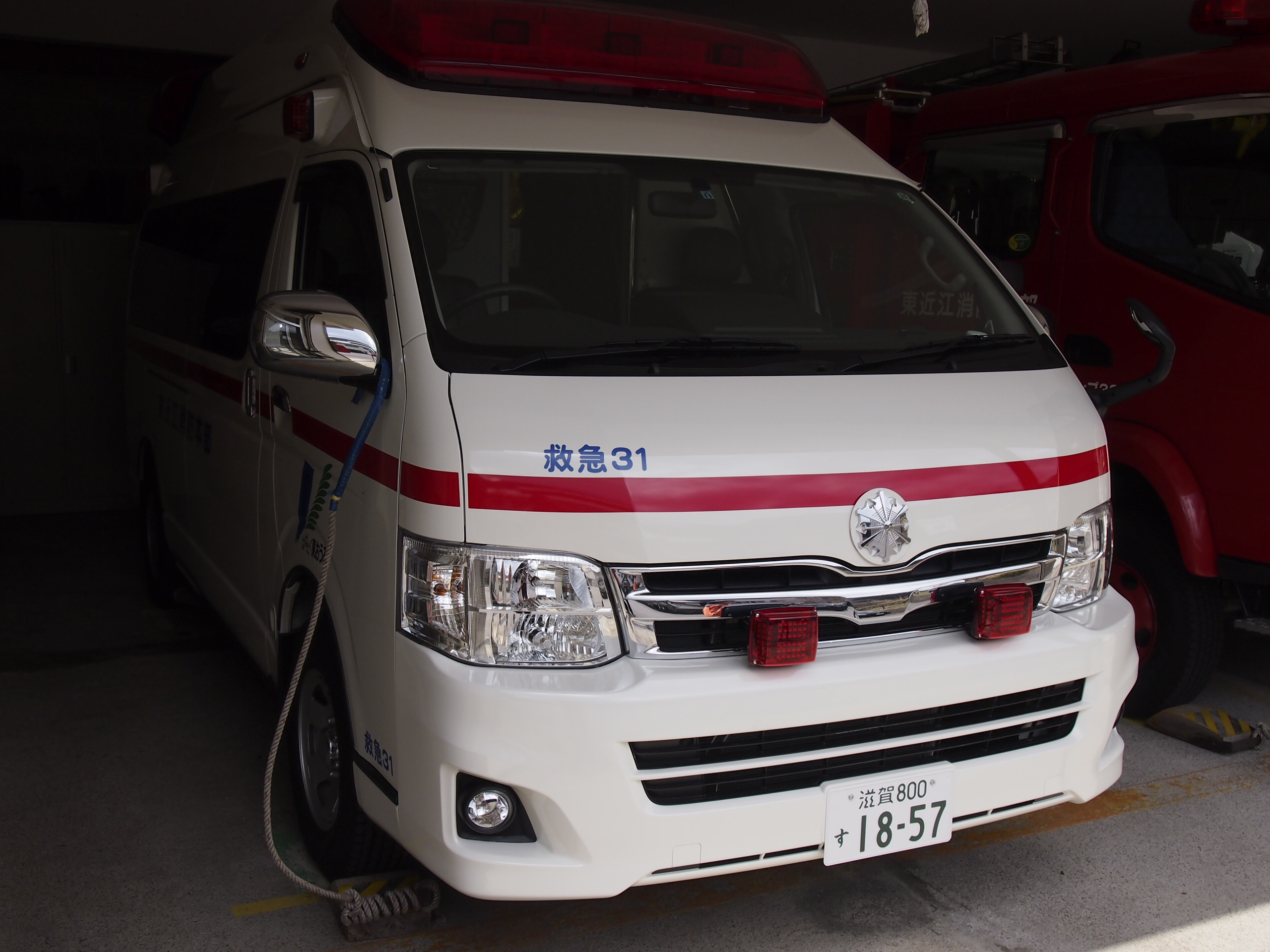 高規格救急自動車 3代目3型 ハイメディック / 東近江行政組合消防本部 / 東近江救急３１