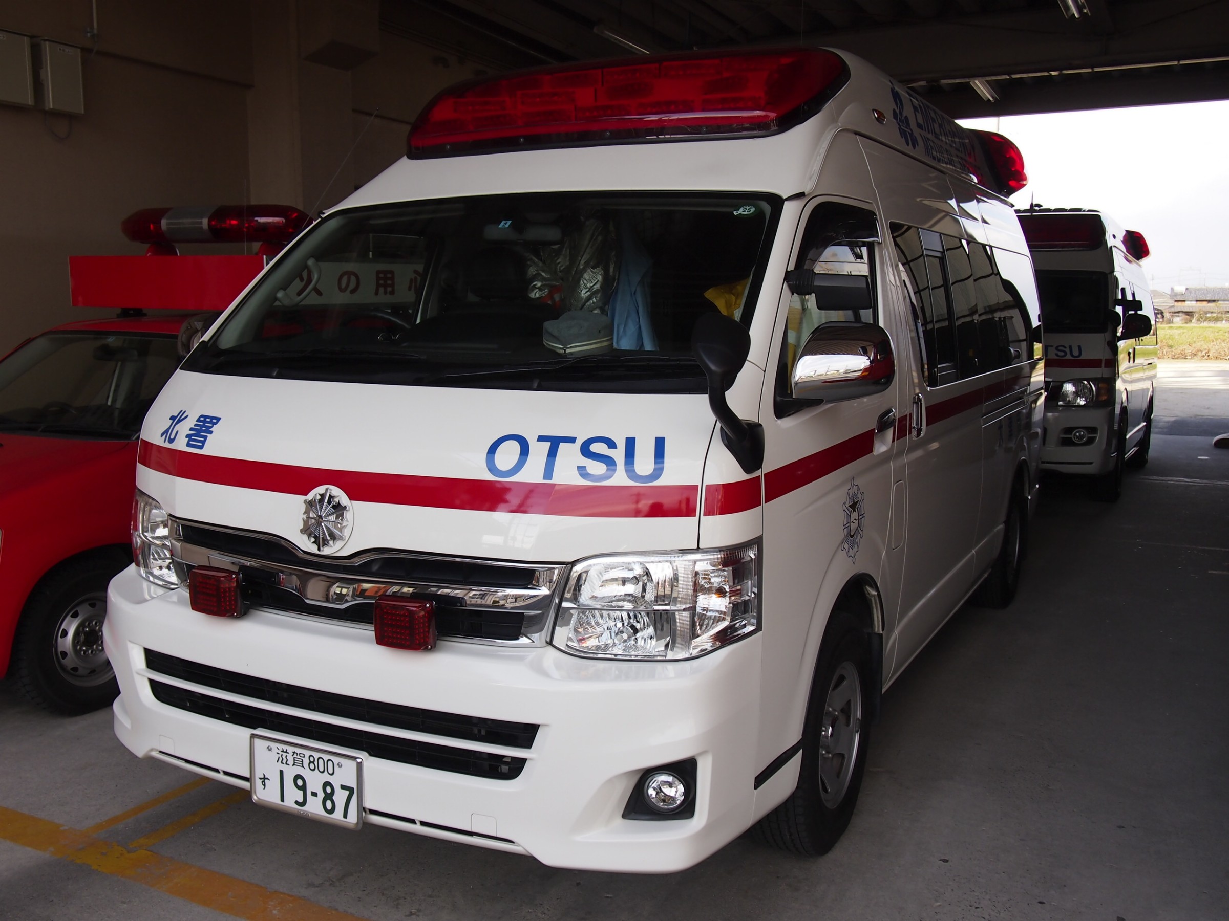 高規格救急自動車 3代目3型 ハイメディック / 大津市消防局 / 北救急1