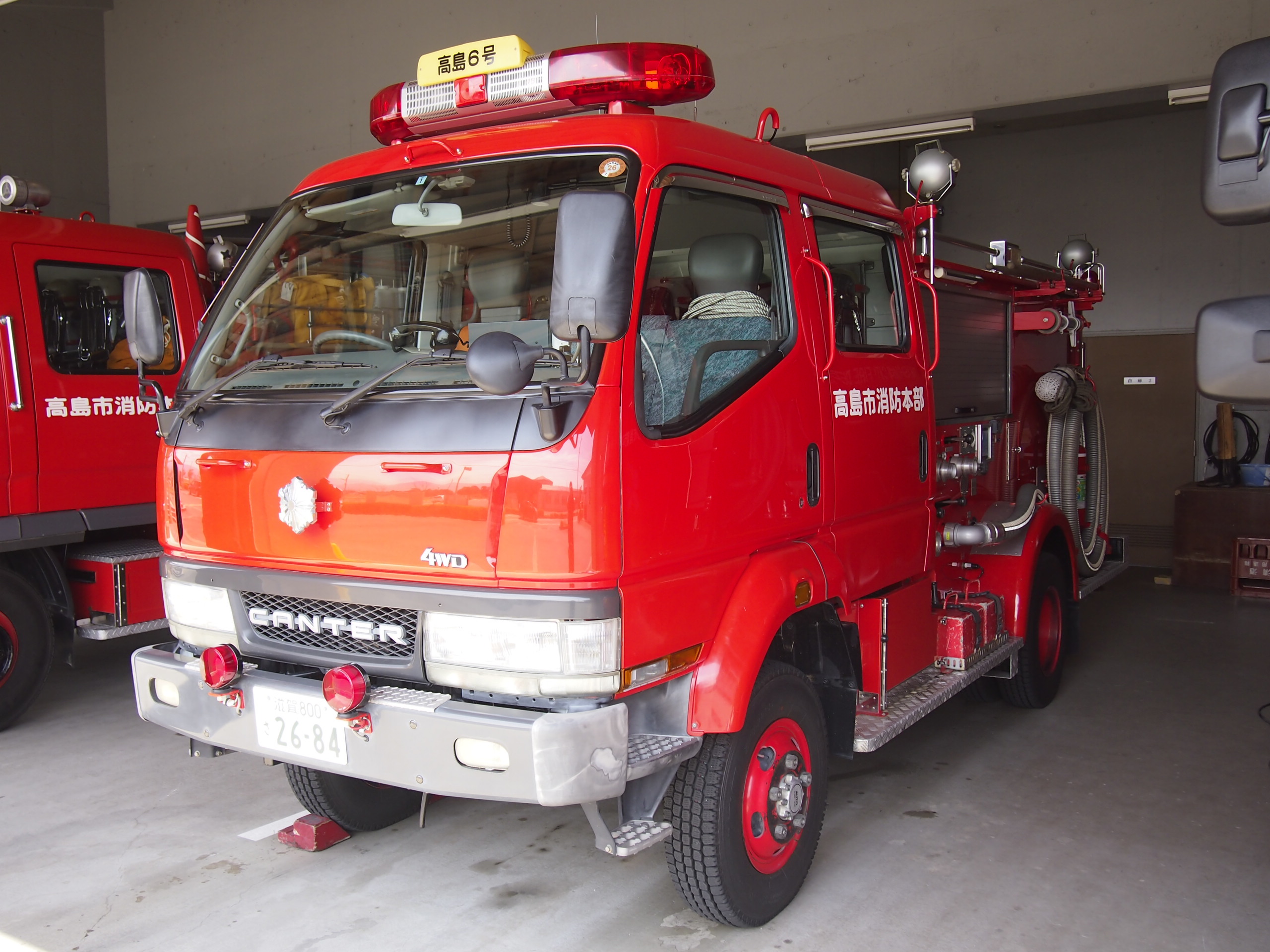 ［CD-1型］消防ポンプ自動車 / 高島市消防本部