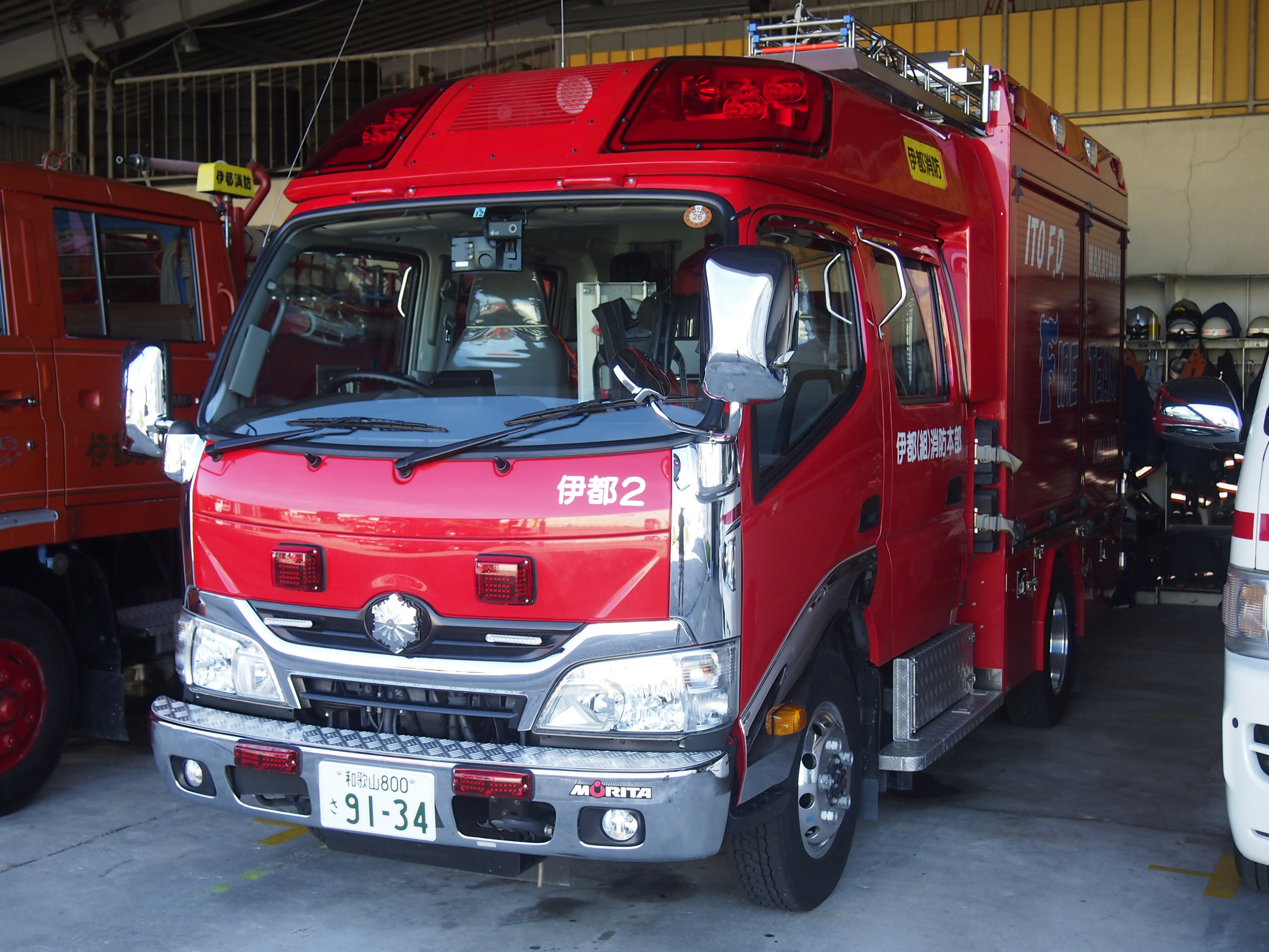 ［CD-1型］小型水槽付消防ポンプ自動車 / 伊都消防組合消防本部 / 伊都消2
